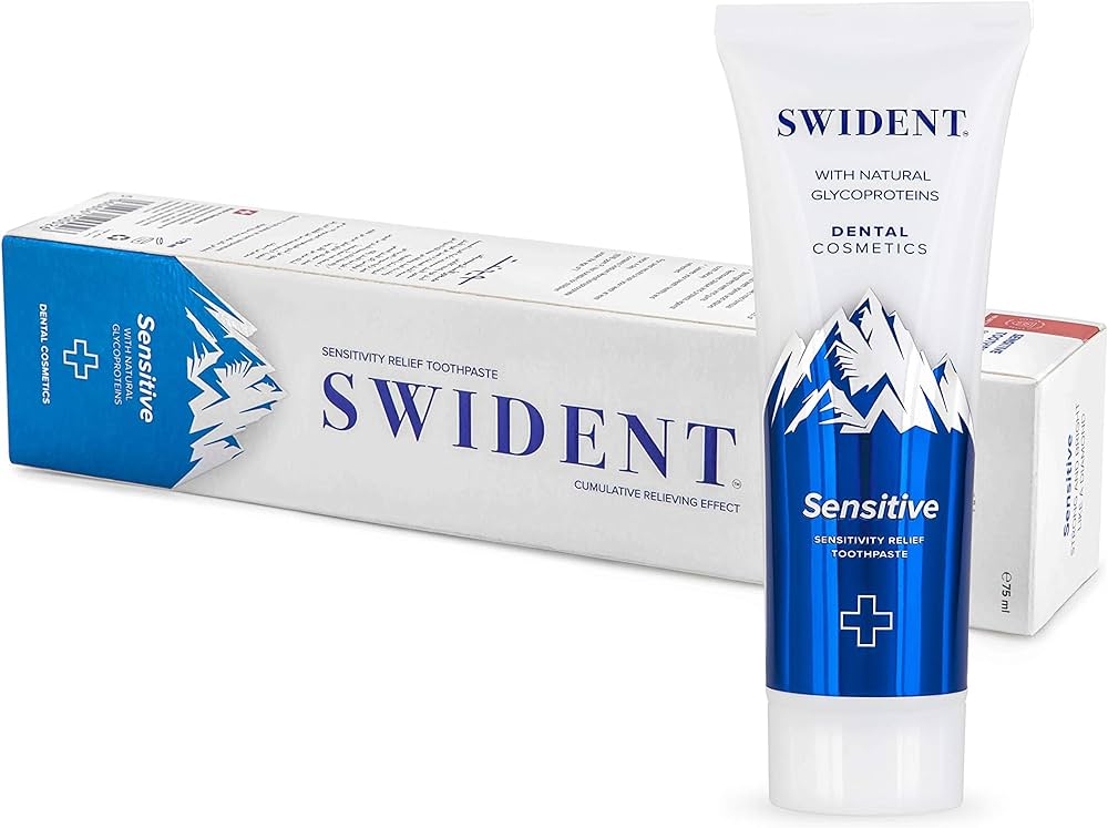 Swident with natural glycoproteins toothpaste