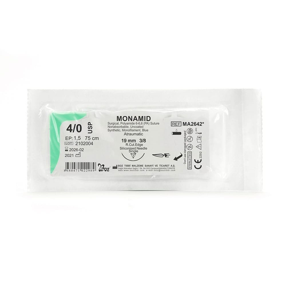 Cərrahi sap jilka (4/0-ədədlə)