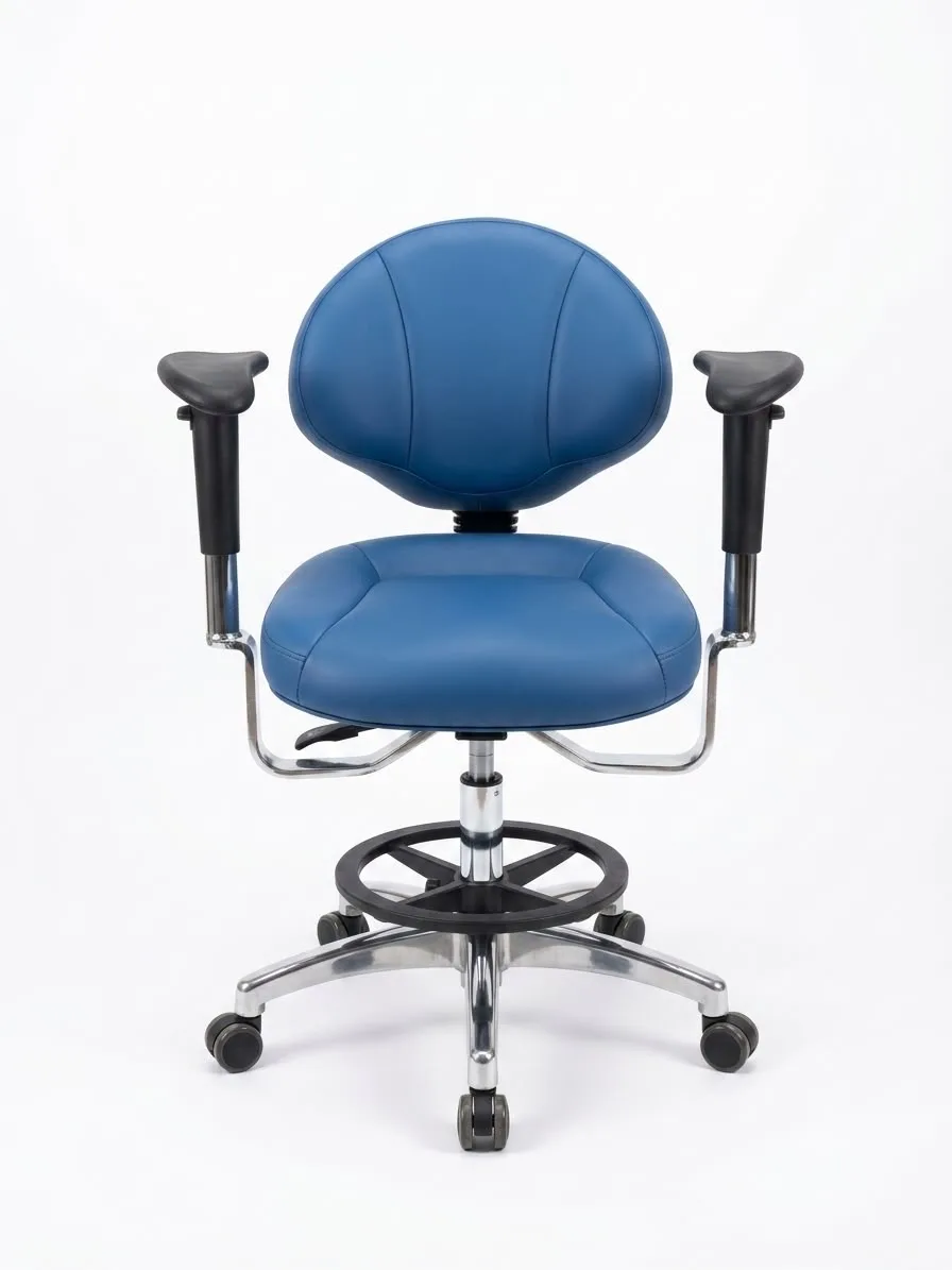 stomatoloji mikroskop üçün erqonomik həkim stuludur (Microscope Dental Chair)