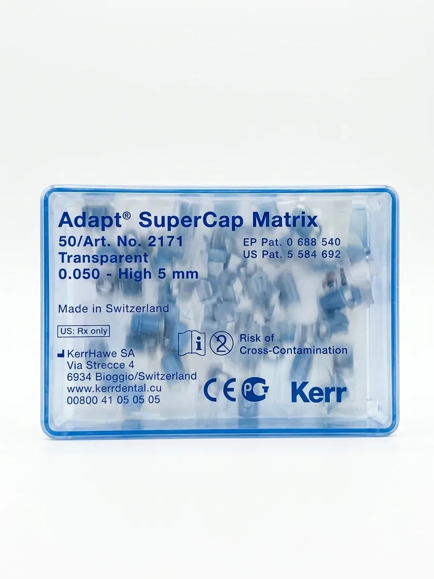 Adapt SuperCap Matrix Şəffaf 0.050 – High 5 mm (Kerr)