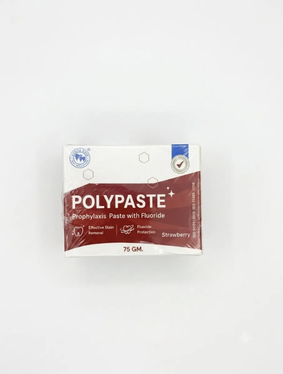 POLYPASTE – Flüorlu Profilaktik Pasta (Çiyələk Dadı)