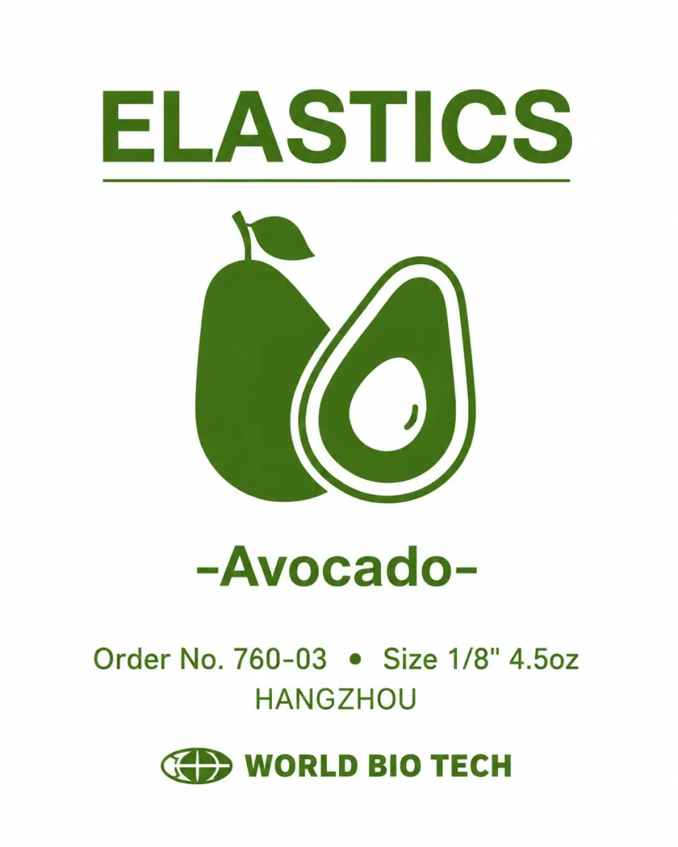Avocado Elastics