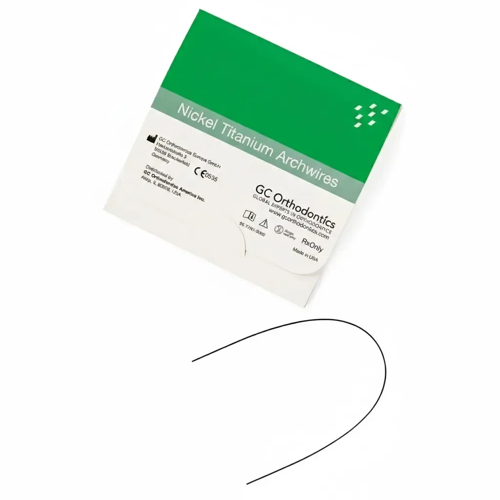 GC Ortho Superelastik Duqa NiTi Archwires 20 LWR