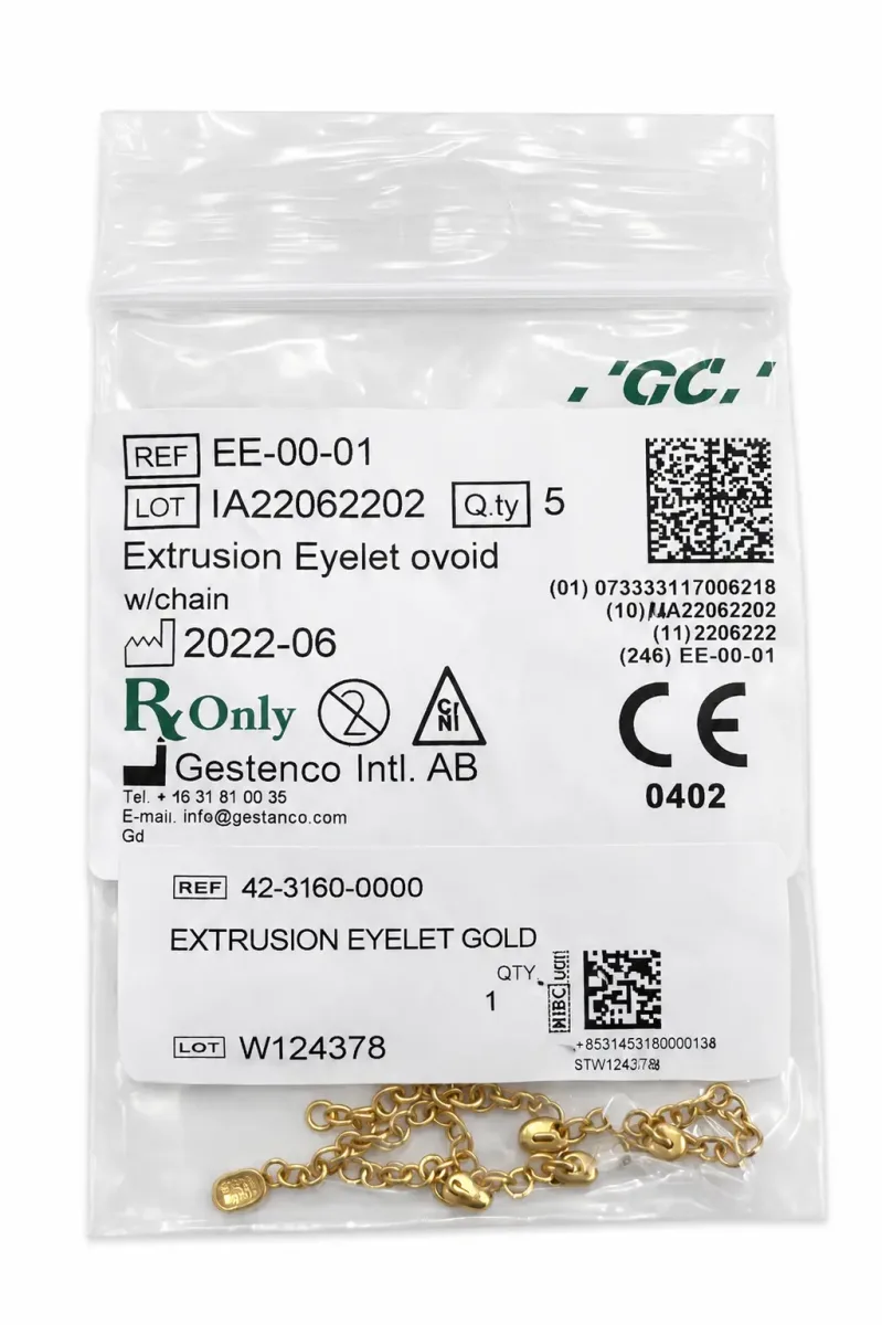 GC Ortho Qızıl Kaplamalı Dəyirmi baş 42-3160-0000