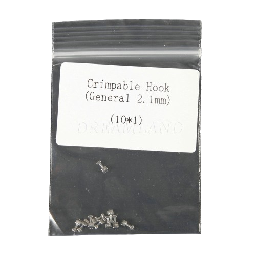Crimpable hook (general 2*1mm)