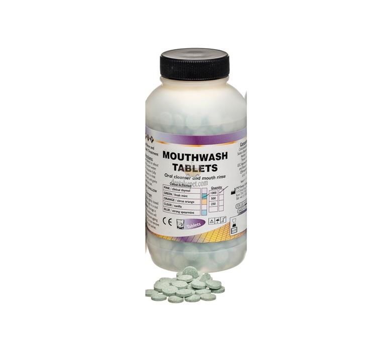 Mouthwash tablets