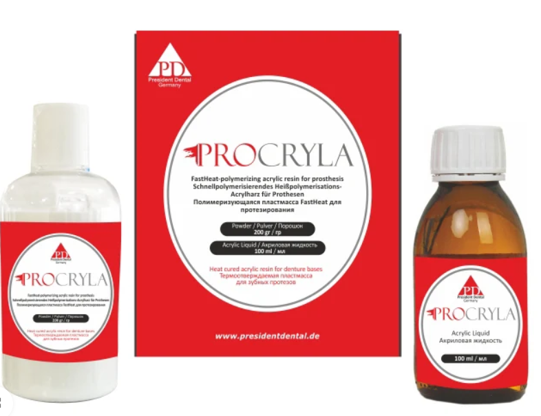 Procryla Mini Kit – İsti Set Protez Materialı