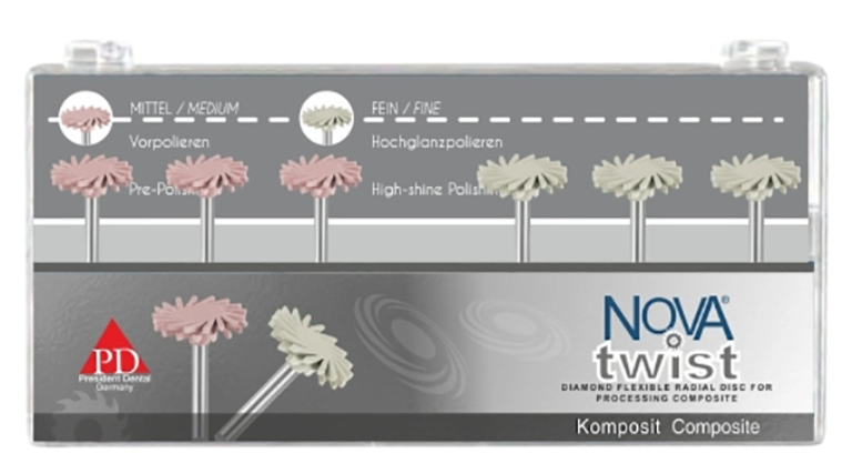 Novatwist – Almaz Dənəvərli Kompozit Cilalama Sistemi (Set)