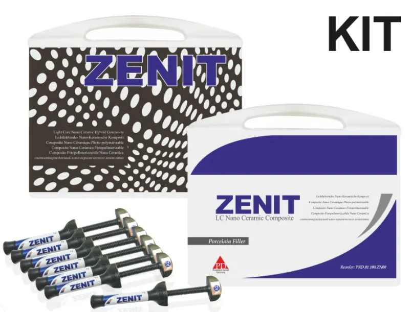 Zenit – Nanokeramik Fotopolimer Kompozit Standart Kit
