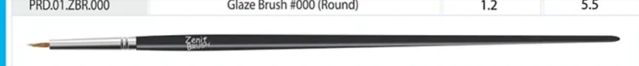 Zenit Brush #000 Round – Kompozit Restavrasiya Fırçası