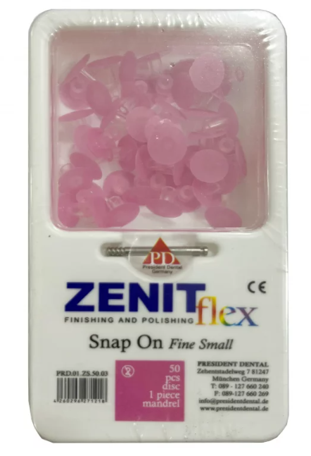 Zenit Flex Snap On Mini, Fine Small – Bitirmə və Parlatma Disk Sistemi