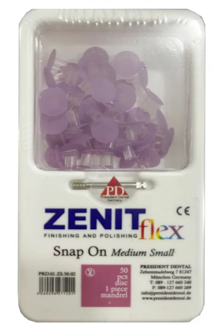 Zenit Flex Snap On Mini, Medium Small – Bitirmə və Parlatma Disk Sistemi