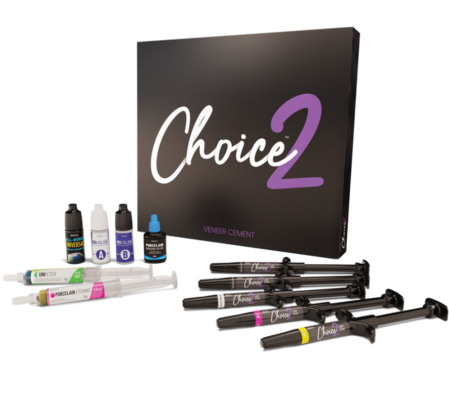 Choice 2 Kit – İşıqla Bərkiyən Rezin Sement Dəsti