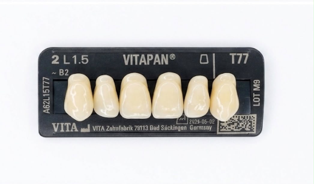 VITA VITAPAN T77 (2L1.5 / B2) – Ön Süni Diş Dəsti