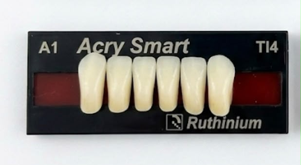 Ruthinium Acry Smart T14 A1 – Ön Süni Diş Dəsti