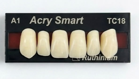 Ruthinium Acry Smart TC18 A1 – Ön Süni Diş Dəsti