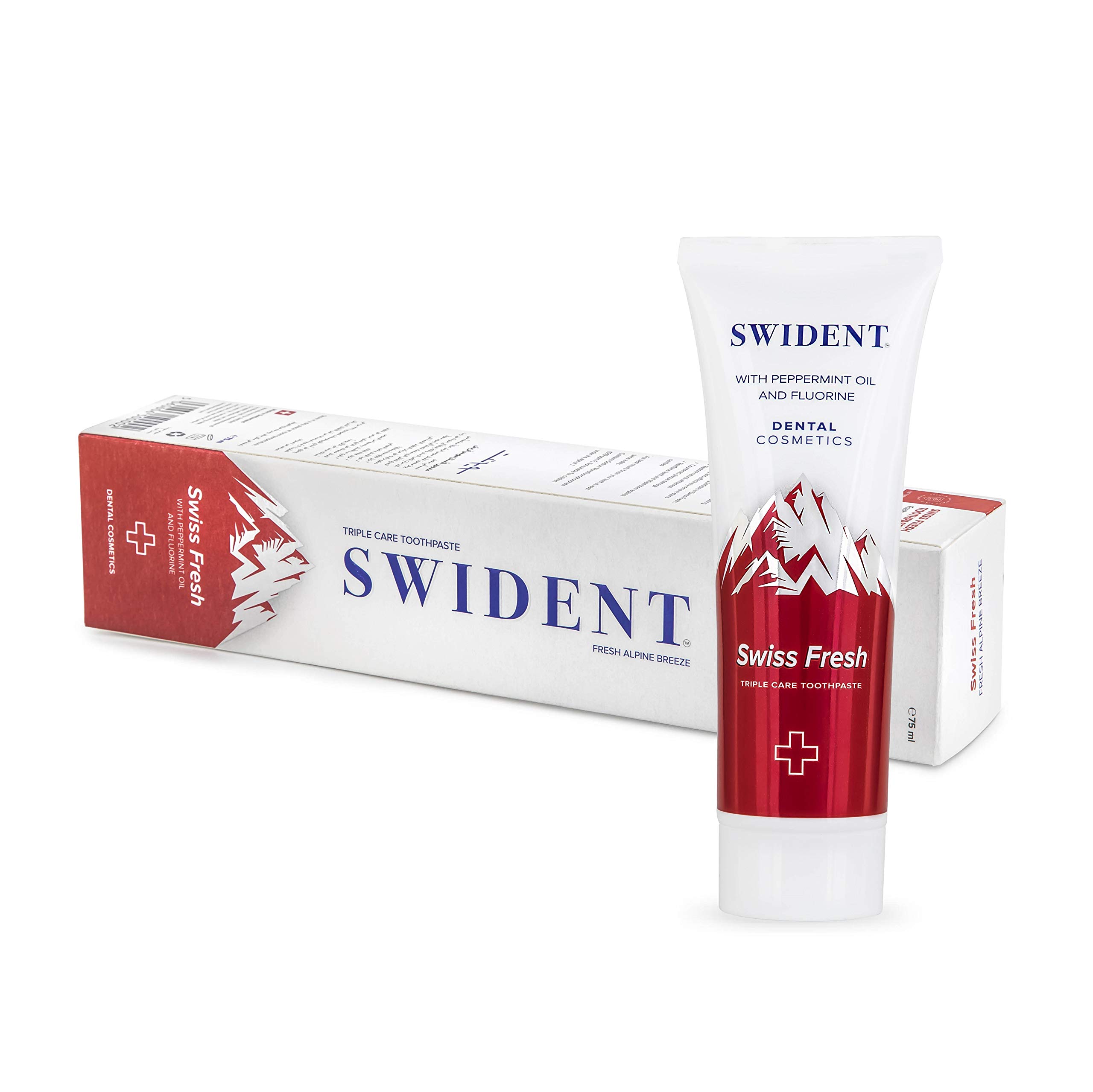 Swident peppermint oil and fluorine diş pastası