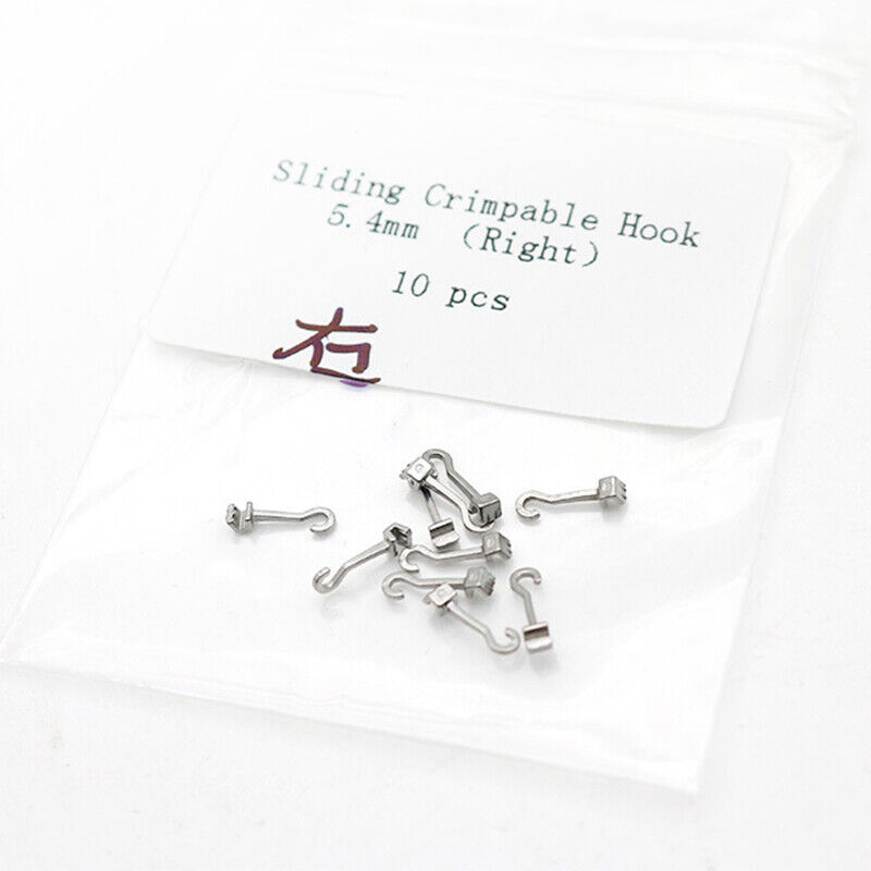 Sliding Crimpable Hook (Right 5*4mm)