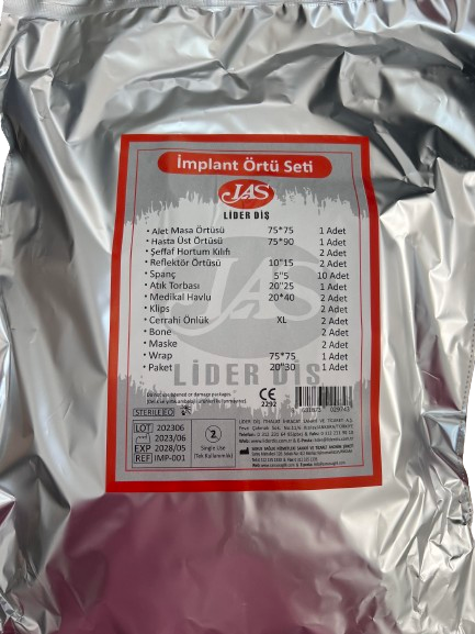 İmplant örtü seti
