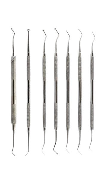 Amalgam carvers kit